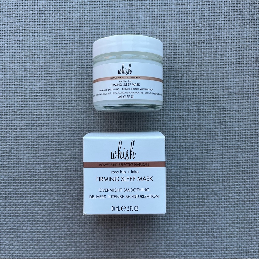 WHISH Rose Hip + Lotus Firming Sleep Mask